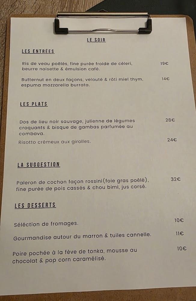 L’emulsion - Menu Image 1