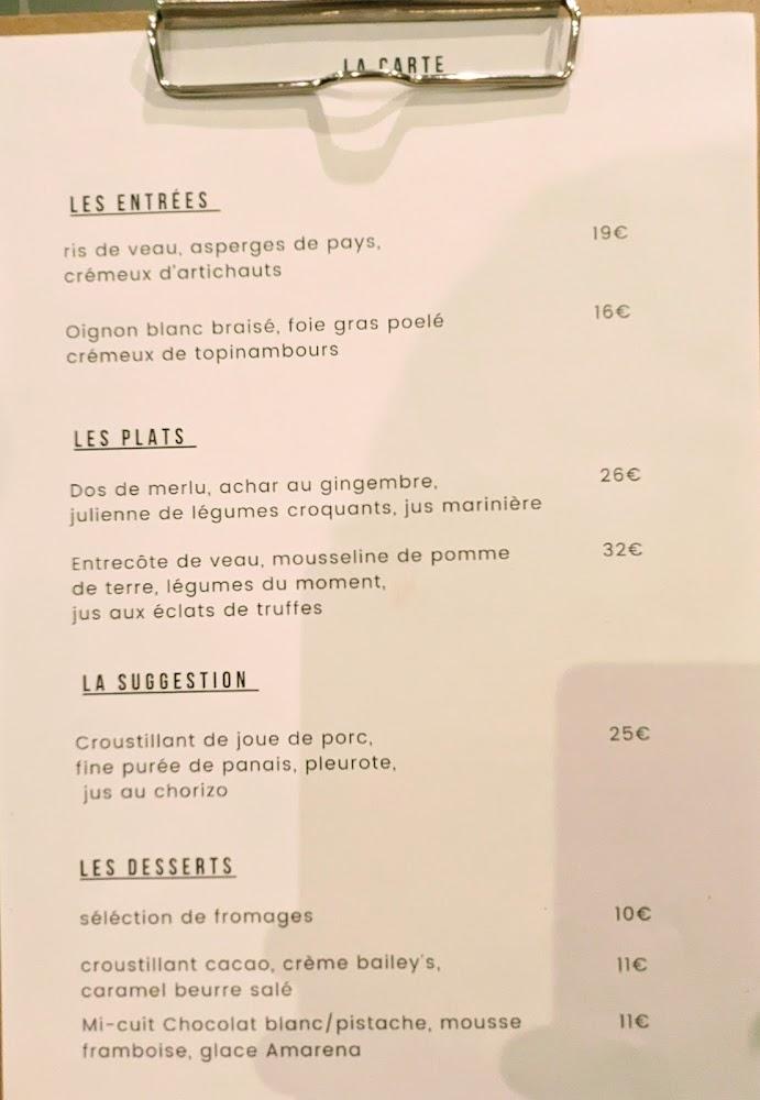 L’emulsion - Menu Image 4